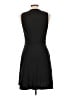 Theory 100% Polyester Solid Black Cocktail Dress Size 10 - photo 2