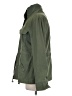 Sanctuary 100% Cotton Solid Green Jacket Size M - photo 5