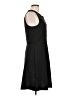 Theory 100% Polyester Solid Black Cocktail Dress Size 10 - photo 4