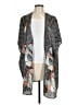 Max Studio 100% Polyester Gray Kimono Size L - photo 1