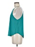 Lush 100% Polyester Teal Sleeveless Blouse Size M - photo 5