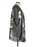 Max Studio 100% Polyester Gray Kimono Size L - photo 4