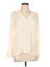 Forever 21 100% Polyester Ivory Long Sleeve Blouse Size L - photo 1