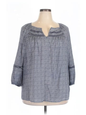 Brina & Em 3/4 Sleeve Blouse (view 1)