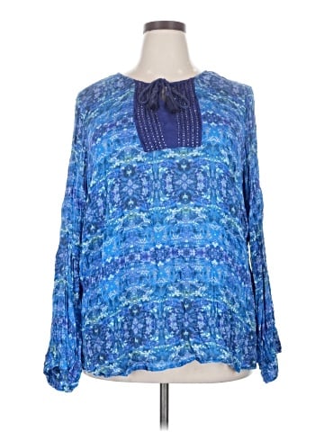 Gloria Vanderbilt Long Sleeve Blouse (view 1)