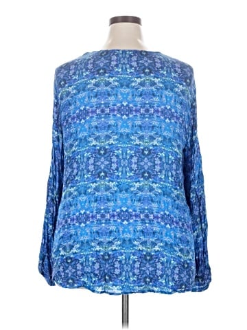 Gloria Vanderbilt Long Sleeve Blouse (view 2)
