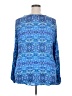 Gloria Vanderbilt Blue Long Sleeve Blouse Size 2X - photo 2