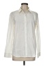 DKNY Ivory Long Sleeve Button-Down Shirt Size M - photo 1
