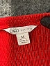 Cato Solid Red Casual Dress Size M - photo 7