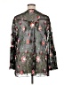 Cha Cha Vente 100% Cotton Gray Kimono Size 1X - photo 2