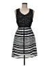 Bebop 100% Polyester Polka Dots Black Casual Dress Size M - photo 1
