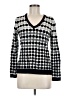 Liz Claiborne Polka Dots Black Pullover Sweater Size M - photo 1