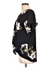 West Kei 100% Polyester Black Short Sleeve Blouse Size L - photo 5