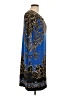 JM Collection Paisley Blue Cocktail Dress Size L (petite) - photo 4