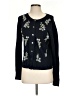 Evan Picone Floral Black Cardigan Size S - photo 1