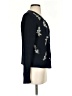 Evan Picone Floral Black Cardigan Size S - photo 4