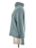 William Rast Teal Turtleneck Sweater Size M - photo 5