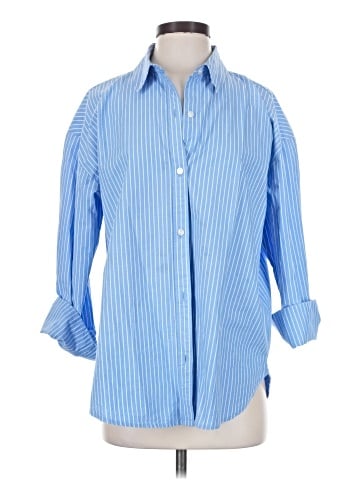 Abercrombie & Fitch 3/4 Sleeve Button-Down Shirt (view 1)
