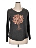 Instant Message Gray 3/4 Sleeve T-Shirt Size 1X - photo 1