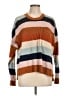 Madewell Color Block Orange Pullover Sweater Size L - photo 1