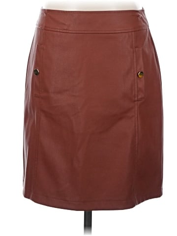 Ann Taylor LOFT Faux Leather Skirt (view 1)