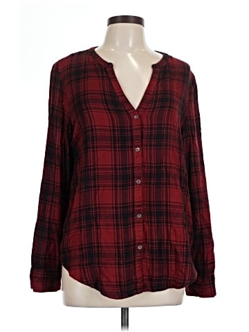 CALVIN KLEIN JEANS Long Sleeve Blouse (view 1)