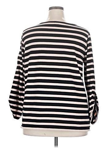 Anne Klein Sport 3/4 Sleeve Henley (view 2)
