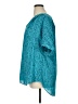 Worthington 100% Polyester Polka Dots Teal 3/4 Sleeve Blouse Size XL - photo 5