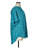 Worthington 100% Polyester Polka Dots Teal 3/4 Sleeve Blouse Size XL - photo 4