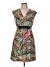 Donna Ricco Tweed Green Cocktail Dress Size 6 (petite) - photo 1