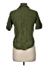 Blush 100% Rayon Green 3/4 Sleeve Button-Down Shirt Size M - photo 2
