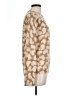 Equipment Animal Print Tan Pullover Sweater Size L - photo 4