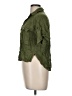 Blush 100% Rayon Green 3/4 Sleeve Button-Down Shirt Size M - photo 5