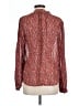 Veronica Beard Red Long Sleeve Blouse Size 12 - photo 2
