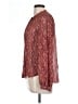 Veronica Beard Red Long Sleeve Blouse Size 12 - photo 5