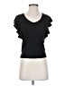 21 Saints Black Short Sleeve Top Size S - photo 1