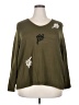 Carolyn Strauss 100% Acrylic Green Pullover Sweater Size 2X - photo 1