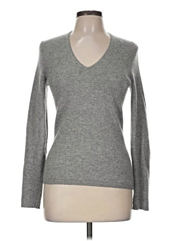Ann Taylor Cashmere Pullover Sweater (view 1)