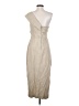 Zara 100% Polyester Tan Cocktail Dress Size S - photo 2