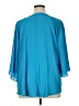Dana Buchman Blue Long Sleeve Blouse Size XL - photo 2