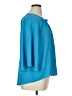 Dana Buchman Blue Long Sleeve Blouse Size XL - photo 4