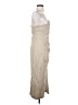 Zara 100% Polyester Tan Cocktail Dress Size S - photo 4