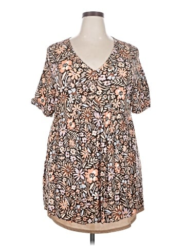 Andree by UNIT Short Sleeve Blouse (view 1)