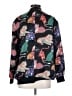 Zara Basic 100% Acetate Print Black Jacket Size S - photo 2