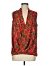 Kut from the Kloth 100% Polyester Red Sleeveless Blouse Size M - photo 1