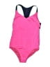 Lands' End Color Block Pink One Piece Swimsuit Size 10 - photo 1