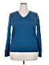 Katherine Barclay 100% Wool Blue Wool Pullover Sweater Size XXL - photo 1