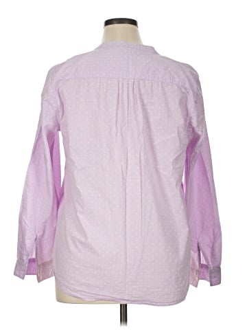 Gap Outlet Long Sleeve Blouse (view 2)