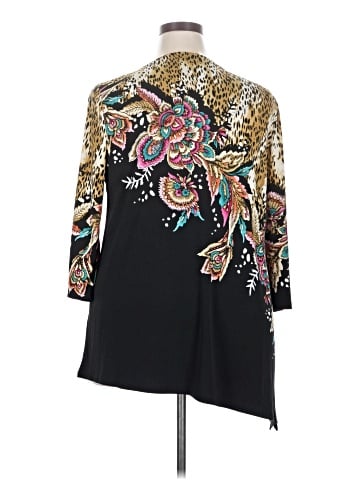 JM Collection 3/4 Sleeve Blouse (view 2)