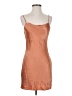 Lanston Solid Tan Cocktail Dress Size XS - photo 1